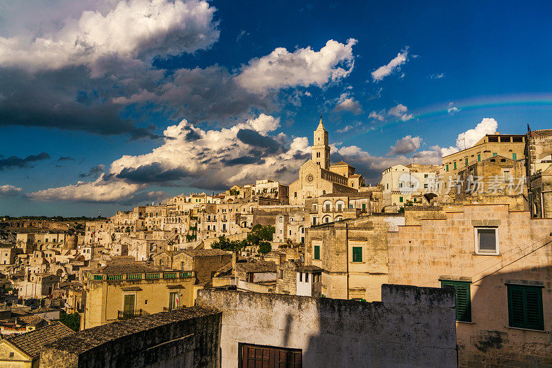 Matera / Sassi在Matera / Italy /古城